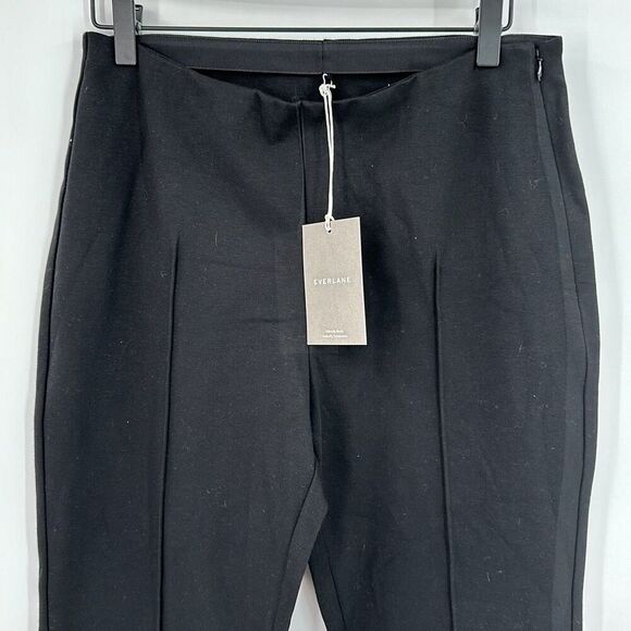 NWT Everlane Dream Pant Kick Flare Black Cropped Ankle-Length Size Medium - Picture 8 of 13
